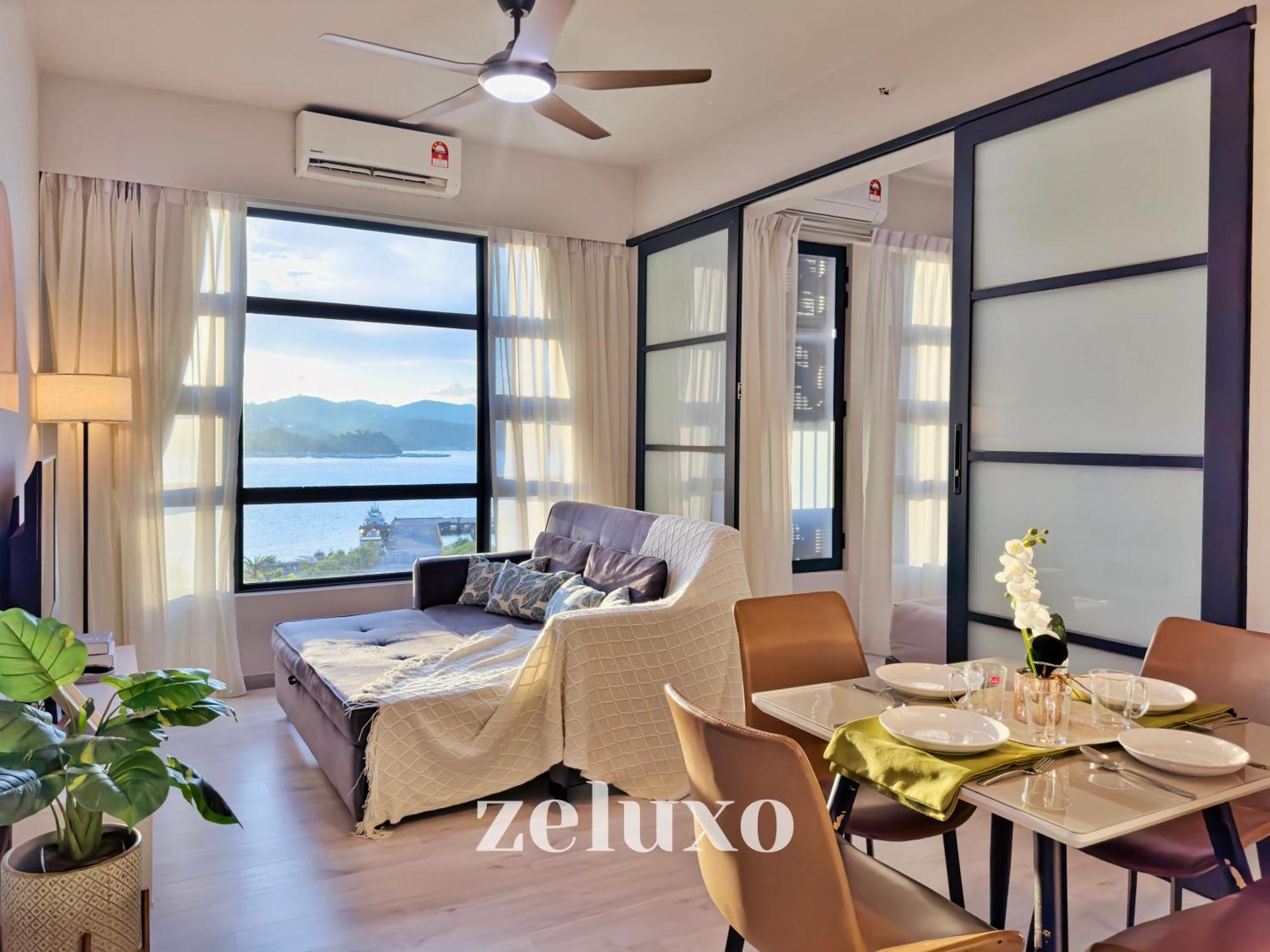 #5 Jesselton Quay City Pads Seaview By Zeluxo Κότα Κιναμπαλού Εξωτερικό φωτογραφία